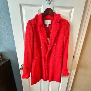 Brand new - Carolina Belle long tweed blazer / Size S